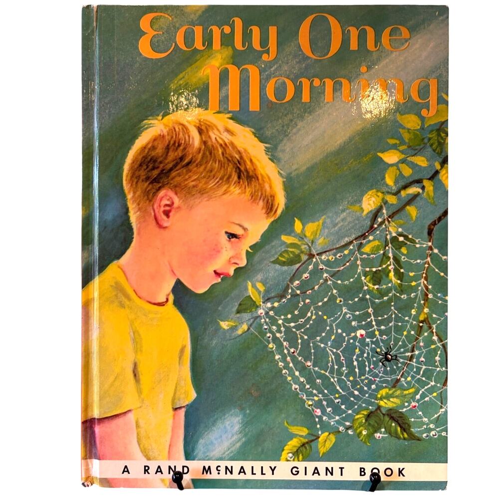 Vintage 1963 Early One Morning Book by V. Grayland, Rand McNally GIANT Book, HC